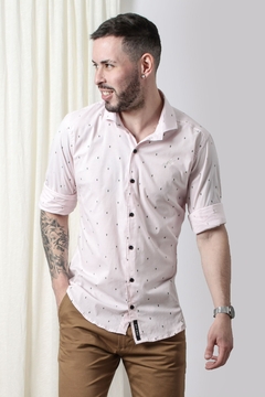 CAMISA ESTAMPADA VESTIR (41151) - tienda online