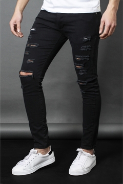 PANTALON SLIM GABARDINA (38365)