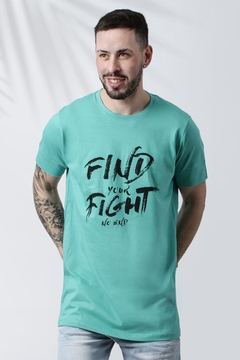 REMERA FIND YOUR FIGHT RELAX (41276) - No End MAYORISTA