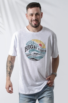 REMERA GOOD VIBES OVER (41268)