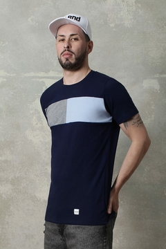 REMERA JERSEY COMBINADA 3 COLORES (39277) - tienda online