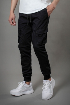 JOGGER GABARDINA CARGO (37307) - No End MAYORISTA