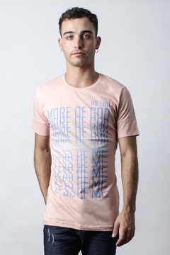 REMERA MORE OF GOD LESS OF ME (40257)