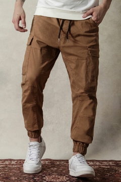 JOGGER CARGO GABARDINA (42351) - comprar online