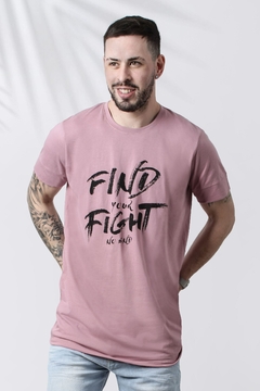 REMERA FIND YOUR FIGHT RELAX (41276) - tienda online