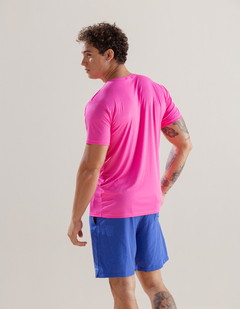 Camisa Masculina Sleeve Rosa - comprar online