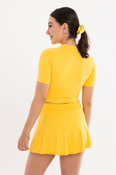 Short Saia Twisted Amarelo - comprar online
