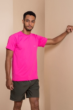 Camisa Masculina UV Pink