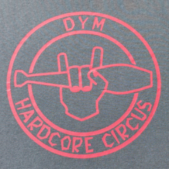 Camiseta Hardcore Circus Tradicional Logo - Tamanho M na internet