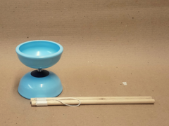 Diabolo 130mm Azul