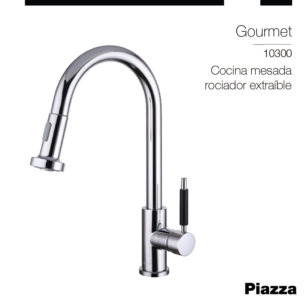 Griferia de cocina Piazza Gourmet 10300