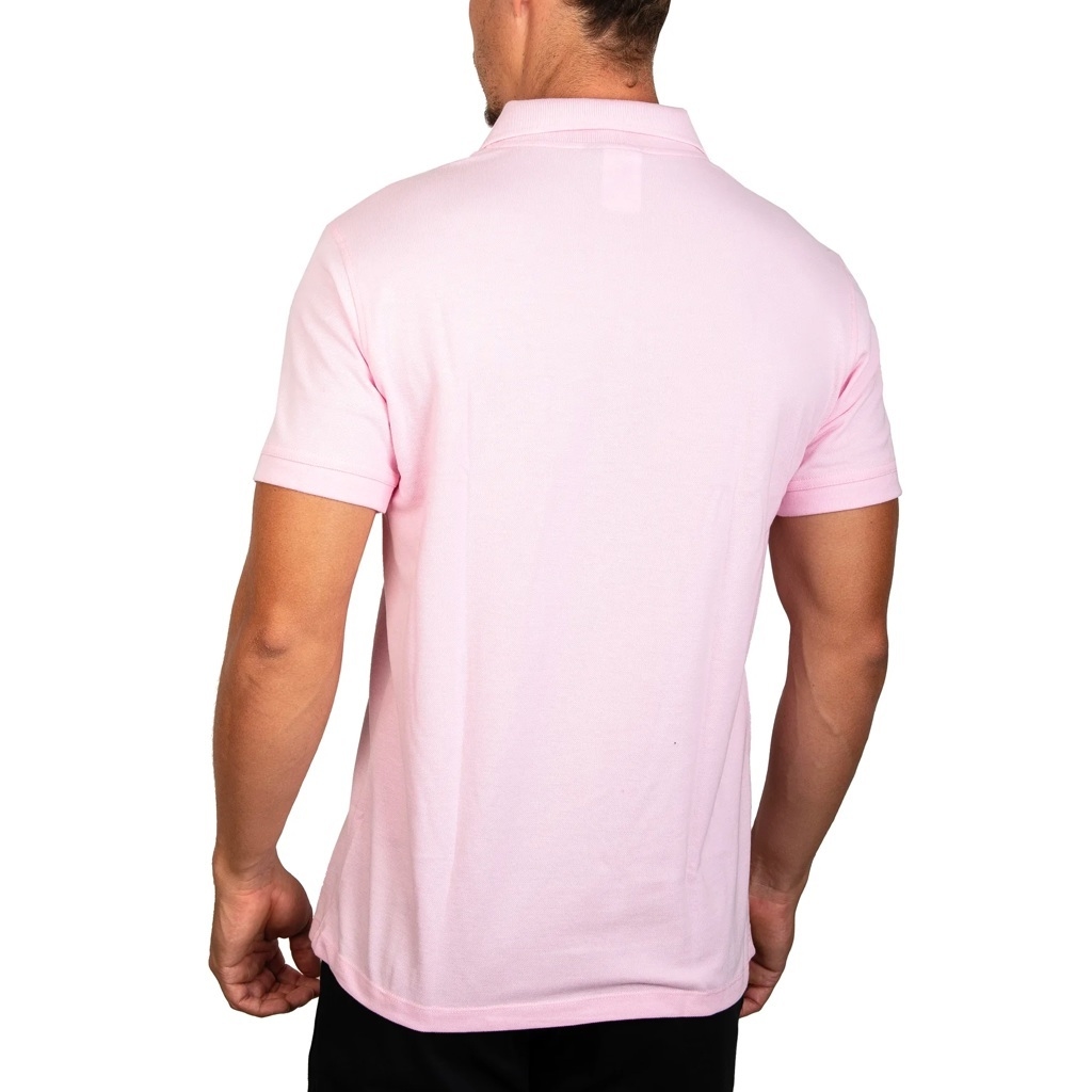 Playera polo online rosa