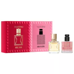 *PREORDEN* Value & Gift Sets Perfume Gift Sets Valentino Mini Donna Born In Roma & Voce Viva Perfume Set