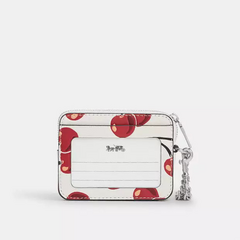 *PREORDEN* Coach Zip Card Case With Cherry Print en internet