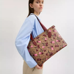 *PREORDEN* Coach Gallery Tote Bag Canvas Cherry Print en internet