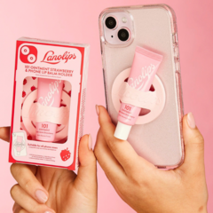 Lanolips 101 Ointment Strawberry & Phone Lip Balm Holder - comprar en línea