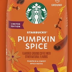 Starbucks Pumpkin Spice Light Roast Ground Coffee - comprar en línea