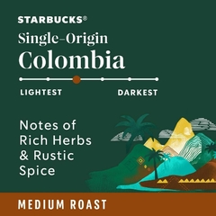 *PREORDEN* Starbucks Medium Roast Ground Coffee - Colombia (12oz.) - comprar en línea