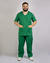 Conjunto Scrub Oxford Masculino Personalizado IDEAU - Verde Bandeira - comprar online