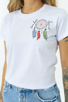 T-SHIRT FILTRO DOS SONHOS BONS - BRANCO - comprar online