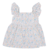 Vestido Bebê Cotton Flores Estampado- Miniclo