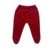 Vestido Tricô Patchwork Coração com calça - Petit Pupe - Vermelho - comprar online