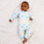 Culote com cintura pró-conforto e pé reversível - Bebê Habitué - Les Nuages - comprar online