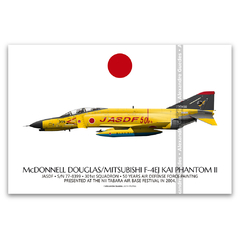 MCDONNELL DOUGLAS F-4EJ KAI PHANTOM II, JASDF, S/N 77-8399, 301st SQUADRON, 50th ADFP, 2004.