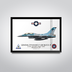 GENERAL DYNAMICS F-16B BLOCK 15, USN, BuNo 920461, NSAWC - comprar online