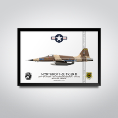 NORTHROP F-5E TIGER II, USAF, S/N 73-0846, 65th Aggressor Squadron, 57th ATG. - buy online