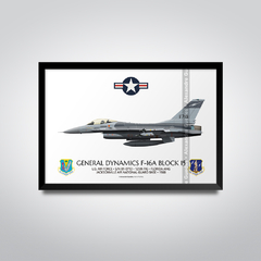 GENERAL DYNAMICS F-16A BLOCK 15 - USAF 81-0713 - buy online