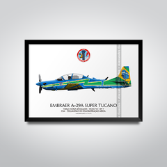 Avião Embraer A-29A Super Tucano, FAB 5719, EDA - Esquadrão de Demonstração Aérea - buy online