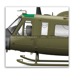 Bell UH-1H Iroquois / Huey , U.S. Army, S/N 617571 "Dark Horse Six" 16th Cavalry en internet