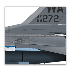 GENERAL DYNAMICS F-16C BLOCK 32 - USAF 86-0272 - Art In Profiles | Posters, Livros e Ilustrações sobre Aviação