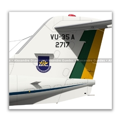 LEARJET VU-35A, FAB 2717, GTE - Art In Profiles | Posters, Livros e Ilustrações sobre Aviação