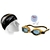 Kit de Natação com Óculos, Touca e Proteção de Ouvido Adulto 509173 Speedo - comprar online