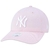 Boné Feminino 9TWENTY Strapback MLB New York Yankees Aba Curva New Era - Rythmoon