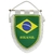 Flâmula Oficial 30X22cm do Brasil - comprar online