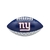 Bola Futebol Americano NFL Mini Peewee Team New York Giants Wilson - comprar online