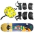 Skate Semi Pro + Kit Proteção Completo Estampa E.T. Belfix - Rythmoon
