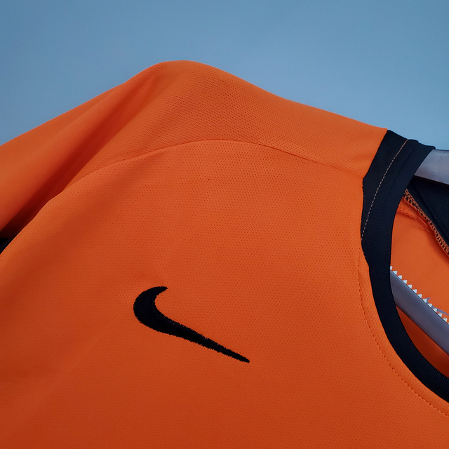 Camisa Holanda Retrô 1998 Laranja - Nike