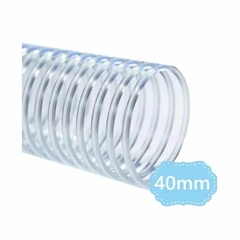 ESPIRAL PVC 40MM TRANSPARENTE