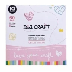 IBICRAFT PAPEL P/ORIGAMI 15X15 80GRS 60HJS 600852