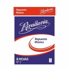 REPUESTO ESCOLAR N°3 MUSICA RIVADAVIA
