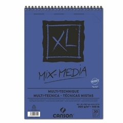 BLOCK CANSON XL ESP MIX MEDIA 300 GRS A5 15H