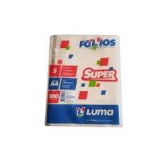 FOLIOS A4 REFORZADO LUMA