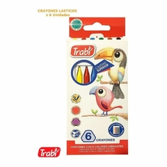 CRAYONES TRIANGULAR TRABI X 6