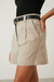 Shorts Paula bege - CLOMEE