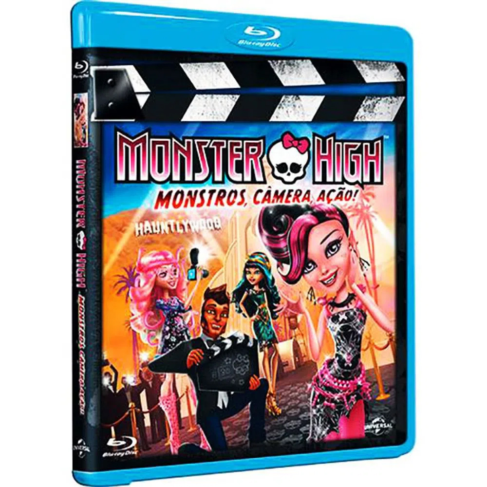 Blu-ray - Monster High - Monstros, Câmera, Ação!