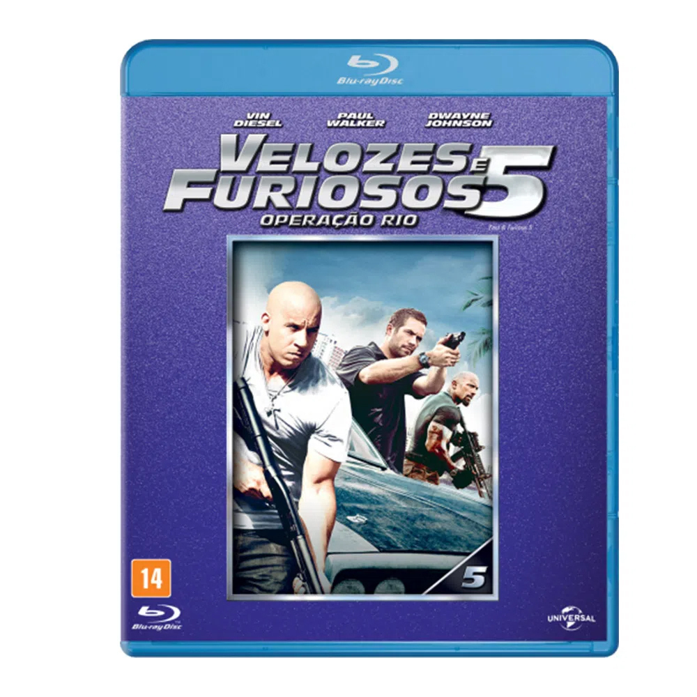 Velocidade Furiosa 5 - DVD - Justin Lin - Vin Diesel - Paul Walker